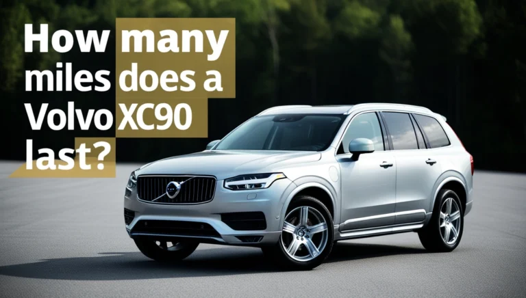 How Many Miles Does a Volvo XC90 Last