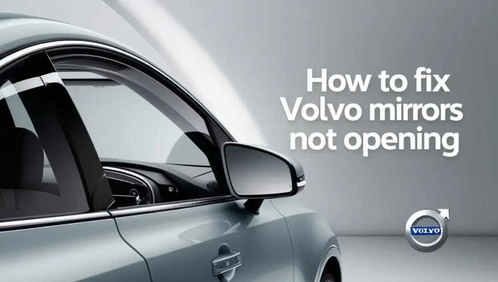 How to Fix Volvo Mirrors Not Opening How to Fix Volvo Mirrors Not Opening