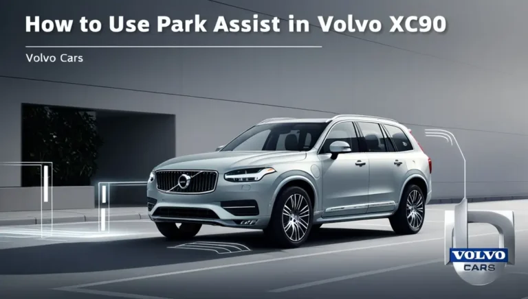 How to Use Park Assist in Volvo XC90