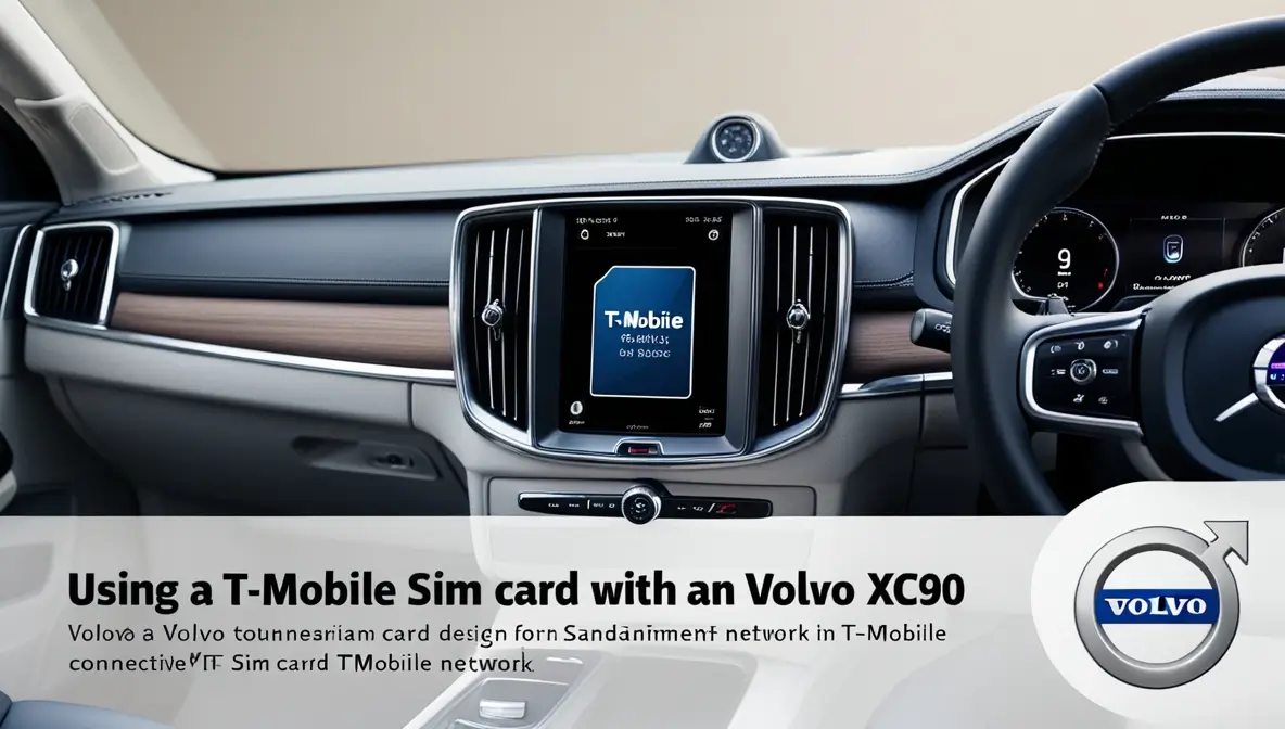 How to Use T-Mobile SIM Card on Volvo XC90