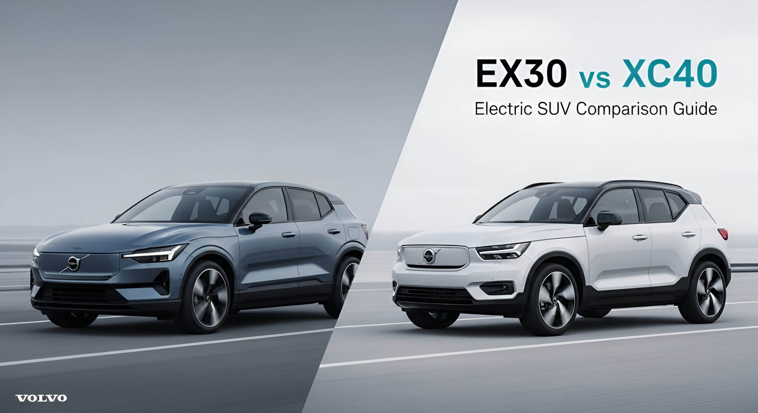 Volvo EX30 vs XC40: Comparison Guide for Electric SUV Buyers Volvo EX30 vs XC40