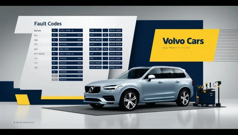 Volvo Fault Codes List: Guide and Fixing Issues