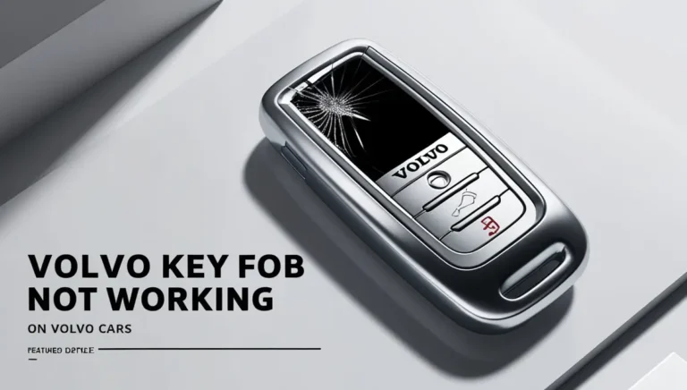 Volvo Key Fob Not Working: Troubleshooting Guide and Solutions Volvo Key Fob Not Working