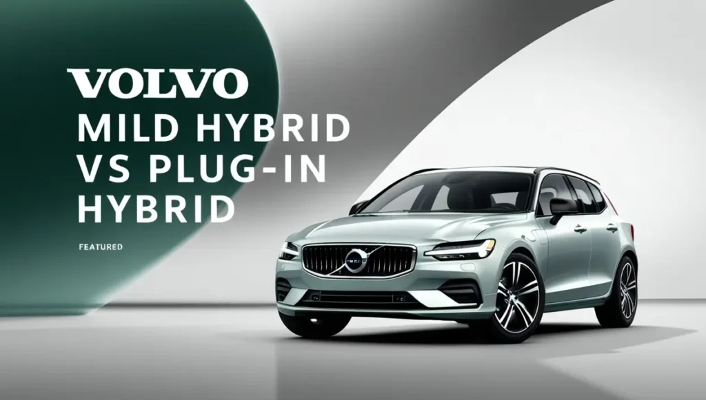 Volvo Mild Hybrid vs Plug-in Hybrid: A Complete Comparison Volvo Mild Hybrid vs Plug-in Hybrid