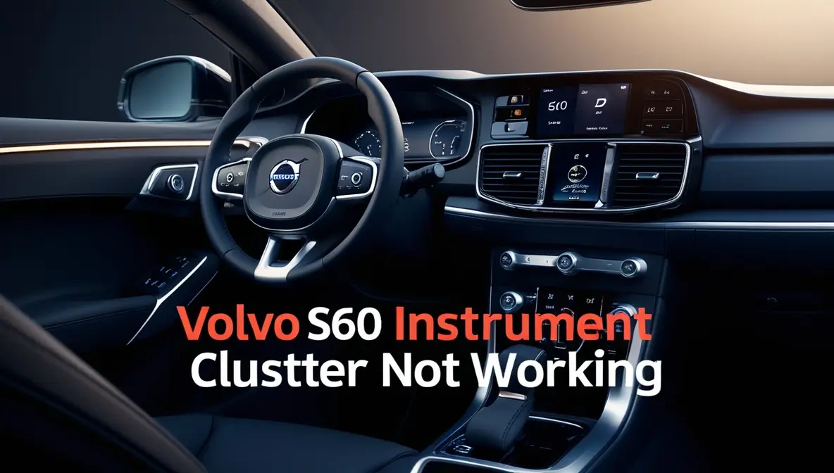 Volvo S60 Instrument Cluster Not Working – Comprehensive Troubleshooting and Solutions Volvo S60 Instrument Cluster Not Working