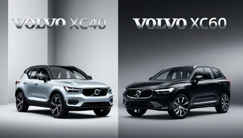 Volvo XC40 vs XC60 – Which SUV Fits Your Lifestyle Best? Volvo XC40 vs XC60