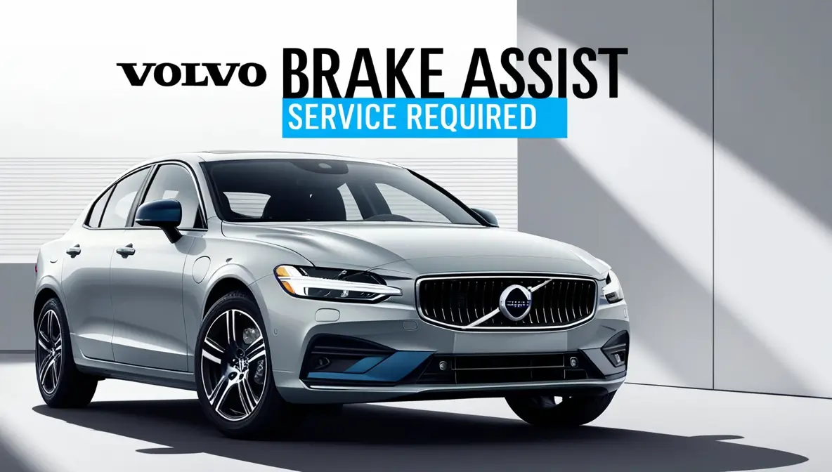 What is Volvo Brake Assist Service Required