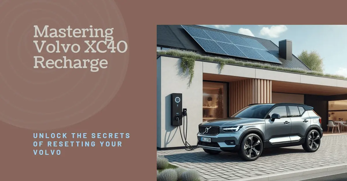 How to Charge Volvo XC40