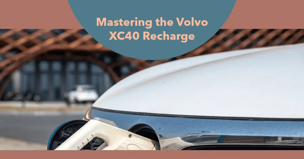 How to Turn Off Volvo XC40 Recharge