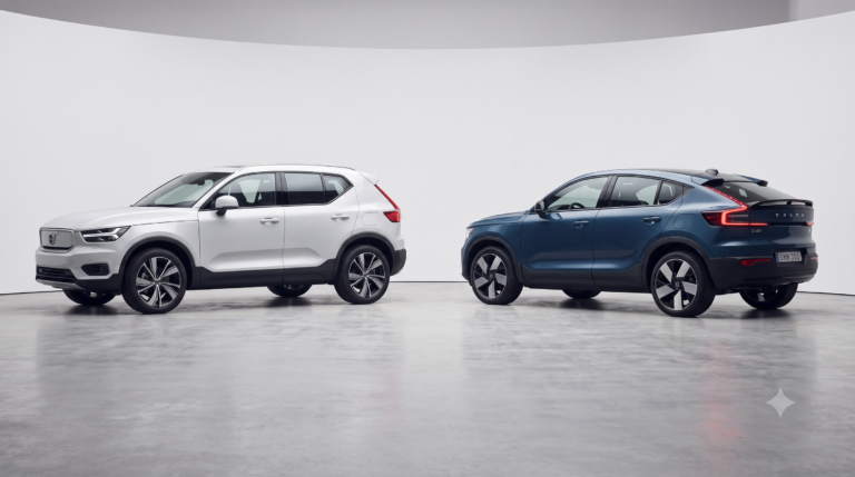 What is the difference between Volvo C40 and XC40?