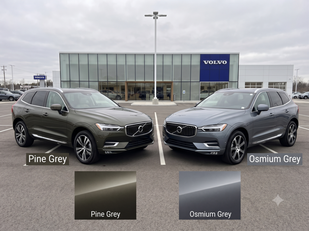 Volvo Pine Grey vs Osmium Grey? Gemini Generated Image 19u1xg19u1xg19u1
