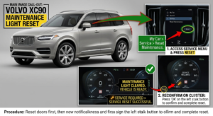 How to Reset the Maintenance Light on a Volvo XC90?