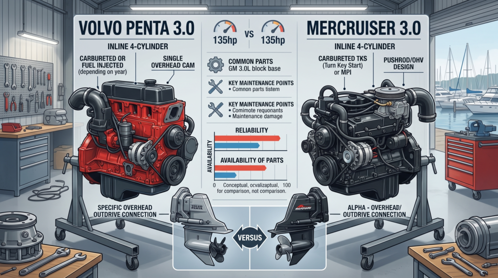 Volvo Penta 3.0 vs Mercruiser 3.0? Gemini Generated Image 1w22is1w22is1w22