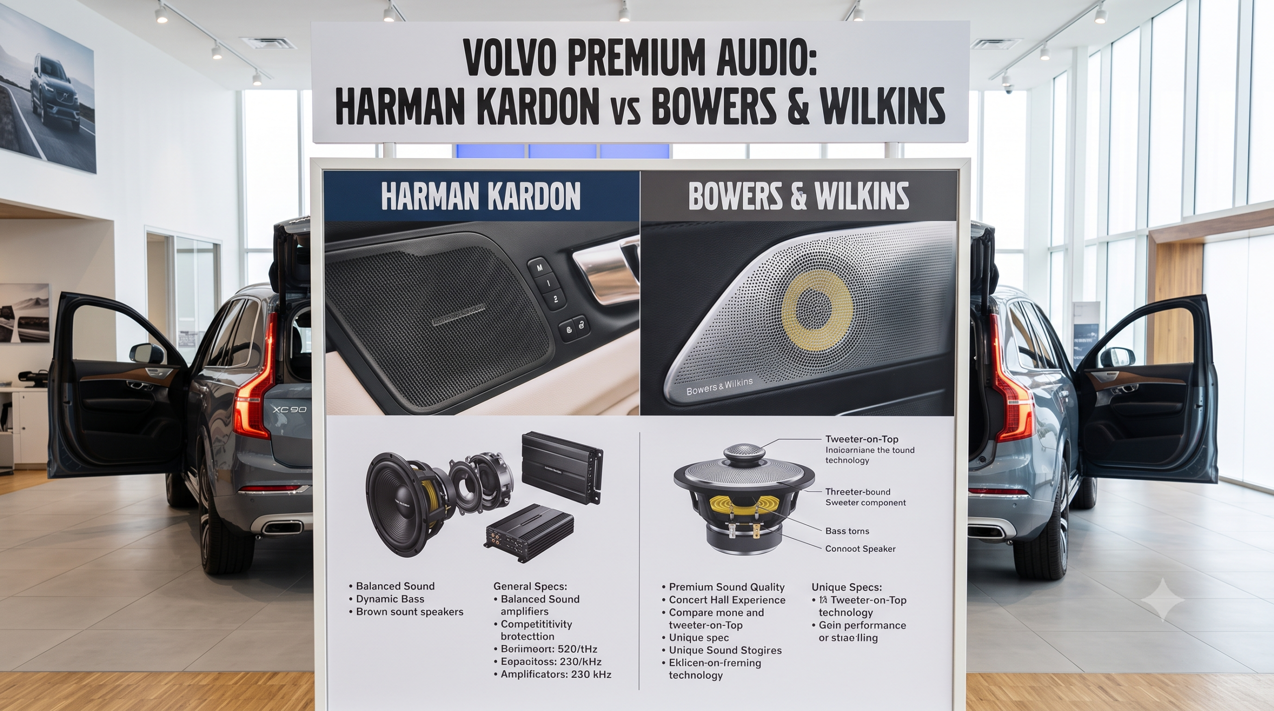 Volvo Harman Kardon vs Bowers & Wilkins? Gemini Generated Image 1y7ogy1y7ogy1y7o scaled