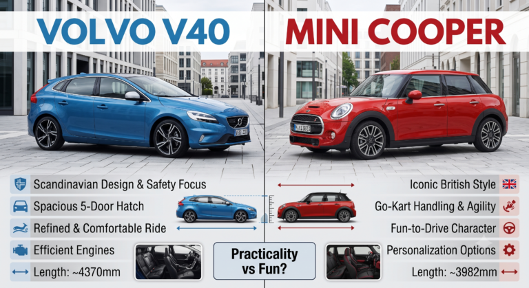 Volvo V40 vs Mini Cooper? Volvo V40 vs Mini Cooper?