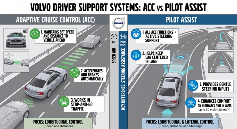 Volvo Pilot Assist vs Adaptive Cruise Control? Volvo Pilot Assist vs Adaptive Cruise Control?