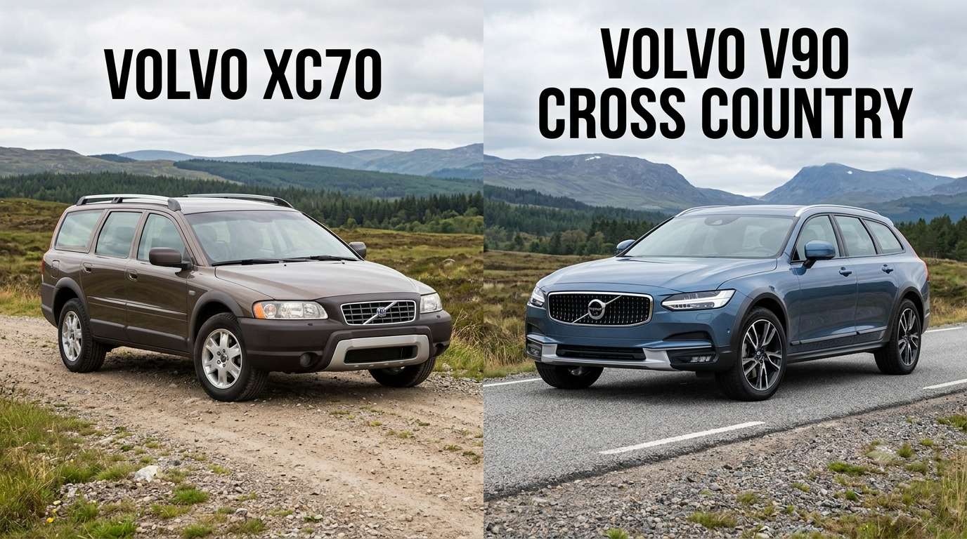 Volvo XC70 vs V90 Cross Country? Gemini Generated Image 37hwqq37hwqq37hw