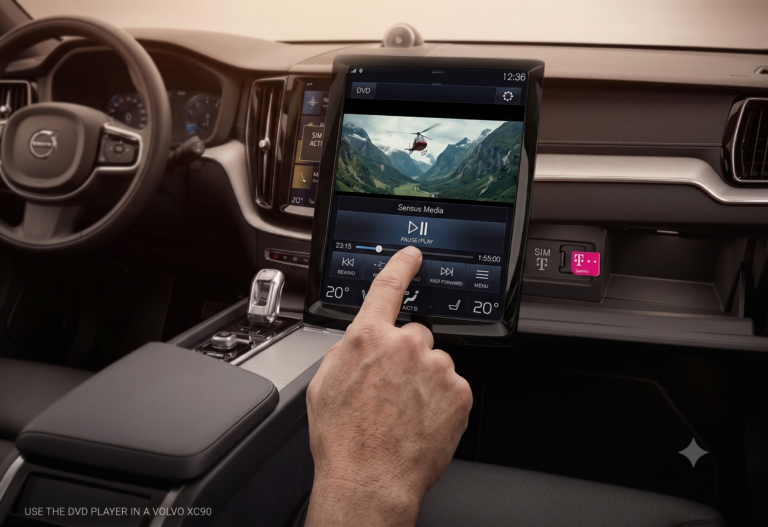 How to Use the DVD Player in a Volvo XC90?