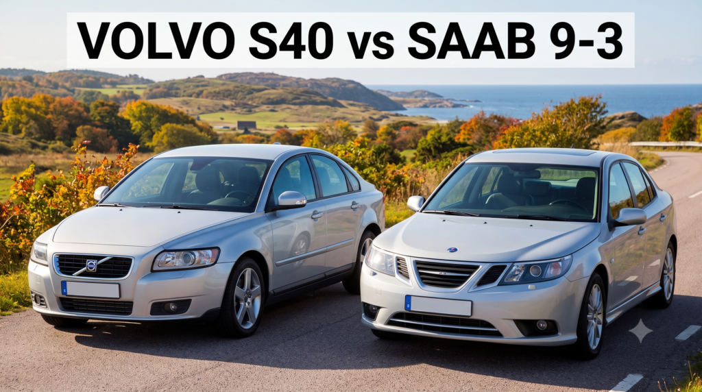 Volvo S40 vs Saab 9-3? Gemini Generated Image 6orgj56orgj56org