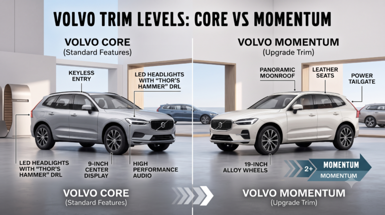Volvo Core vs Momentum? Volvo Core vs Momentum?