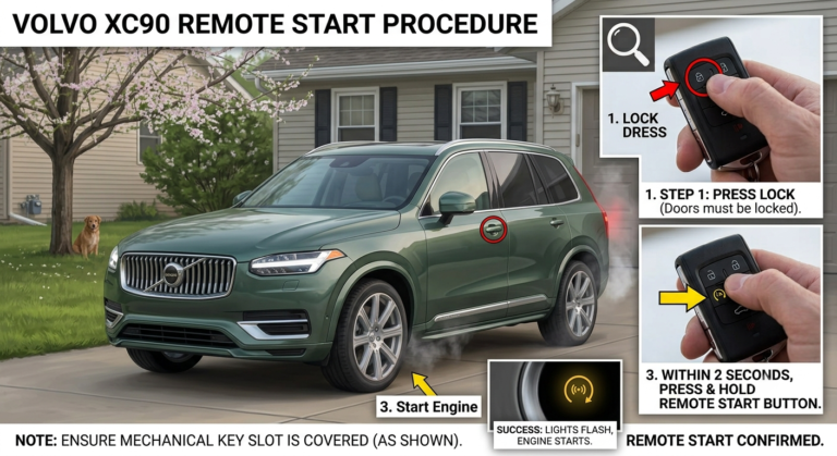 How to Remote Start a Volvo XC90? How to Remote Start a Volvo XC90?