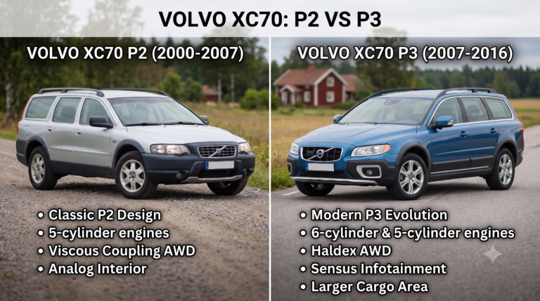 Volvo XC70 P2 vs P3? Volvo XC70 P2 vs P3?