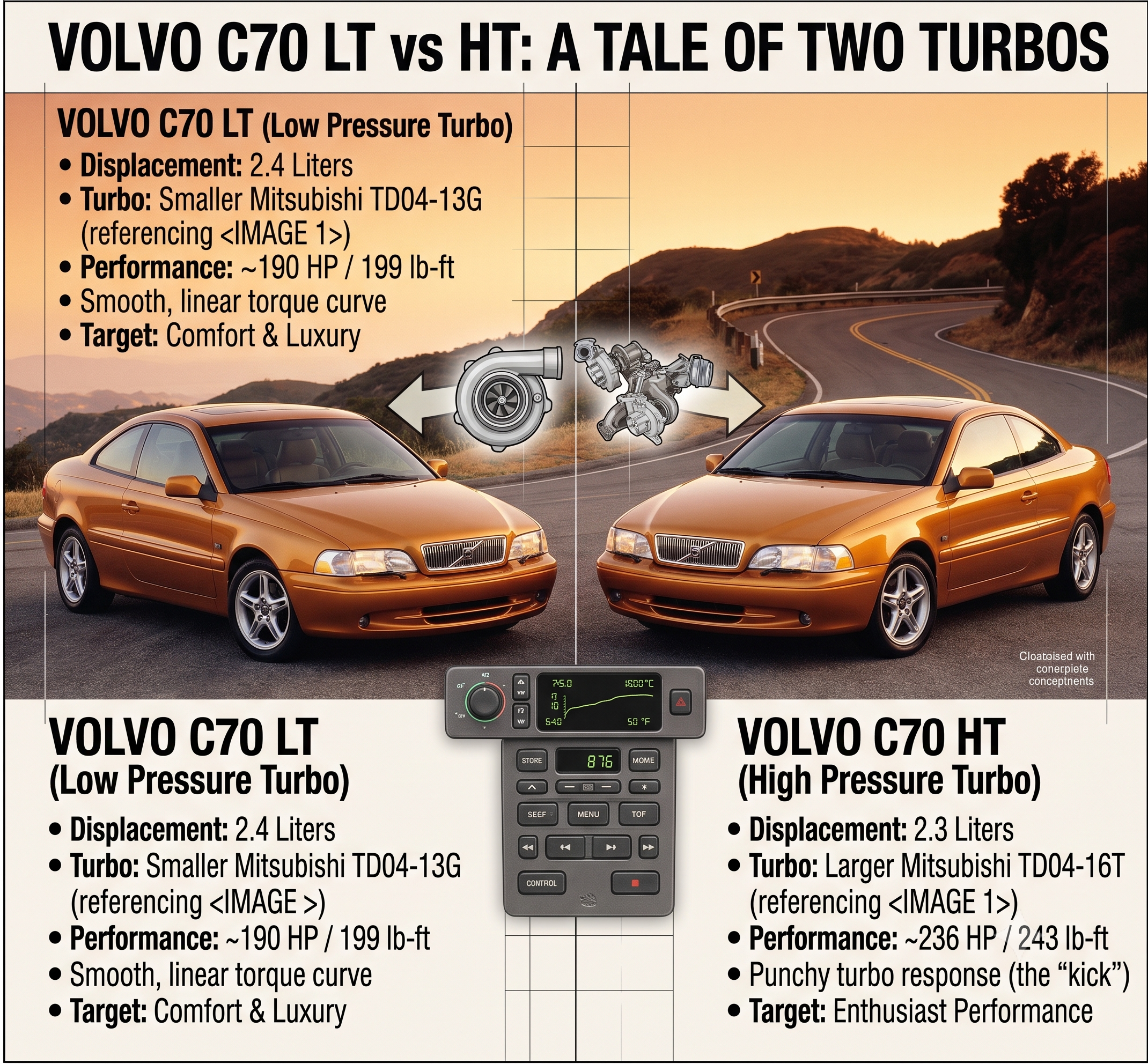 Volvo C70 LT vs HT? Gemini Generated Image b6bws2b6bws2b6bw
