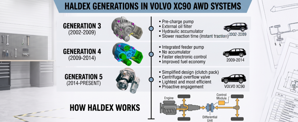 What Haldex Version Does the Volvo XC90 Have? Gemini Generated Image byxfuzbyxfuzbyxf