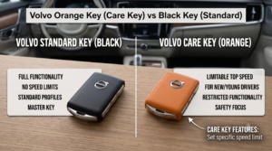 Volvo Orange Key vs Black Key