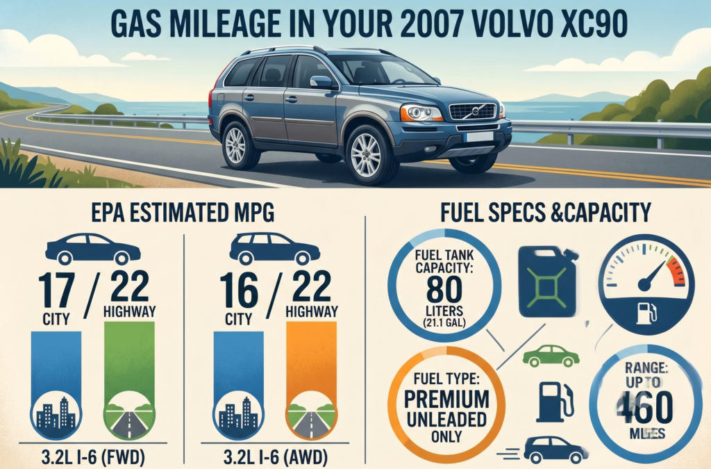 : What Gas Mileage Does a 2007 Volvo XC90 Get? Gemini Generated Image dwsyiwdwsyiwdwsy