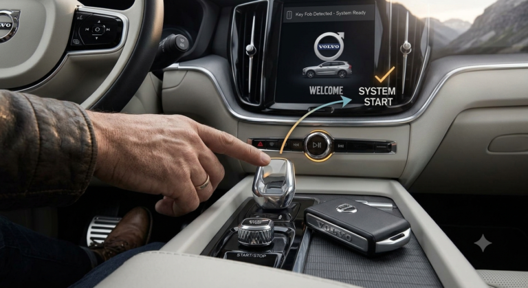 How to Start a Volvo XC60 With Key? How to Start a Volvo XC60 With Key?