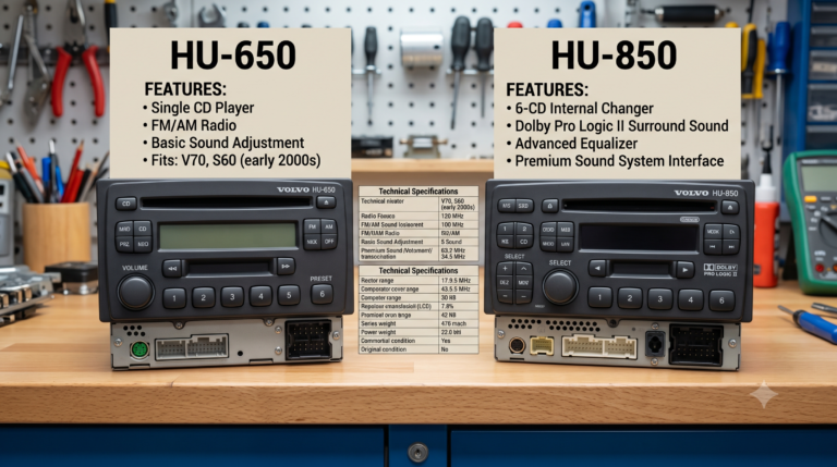 Volvo HU-650 vs HU-850? Volvo HU-650 vs HU-850?