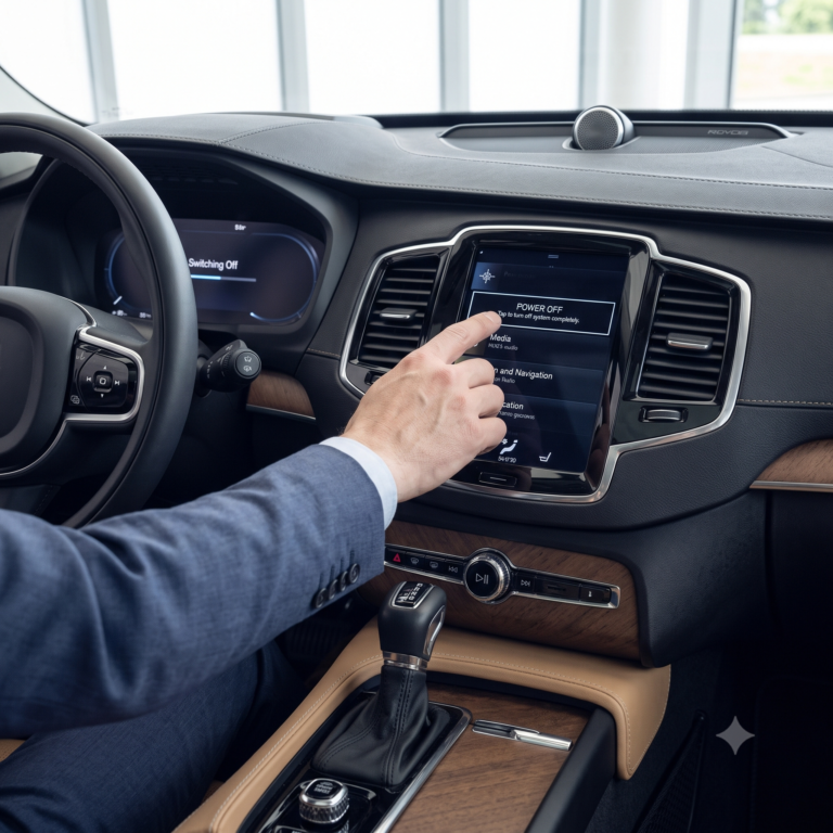How to Turn Off a Volvo C40?