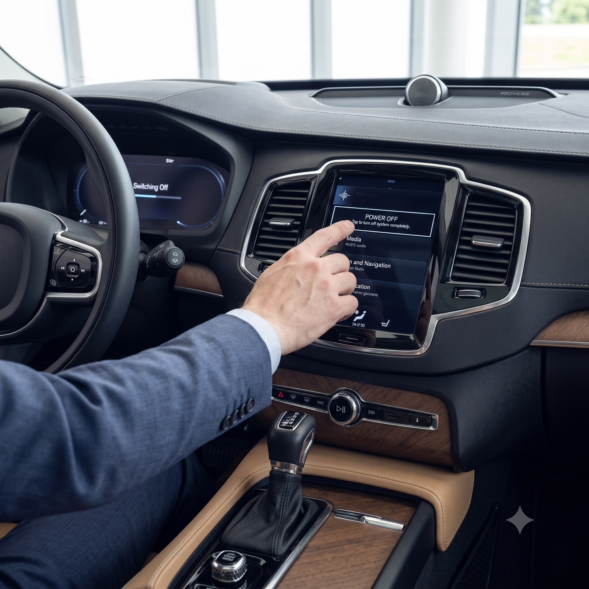 How to Turn Off a Volvo C40? Gemini Generated Image go3wv4go3wv4go3w