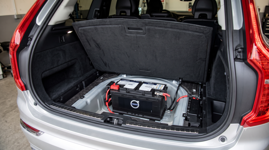 Where's the Battery on a Volvo XC90? Gemini Generated Image htb7blhtb7blhtb7