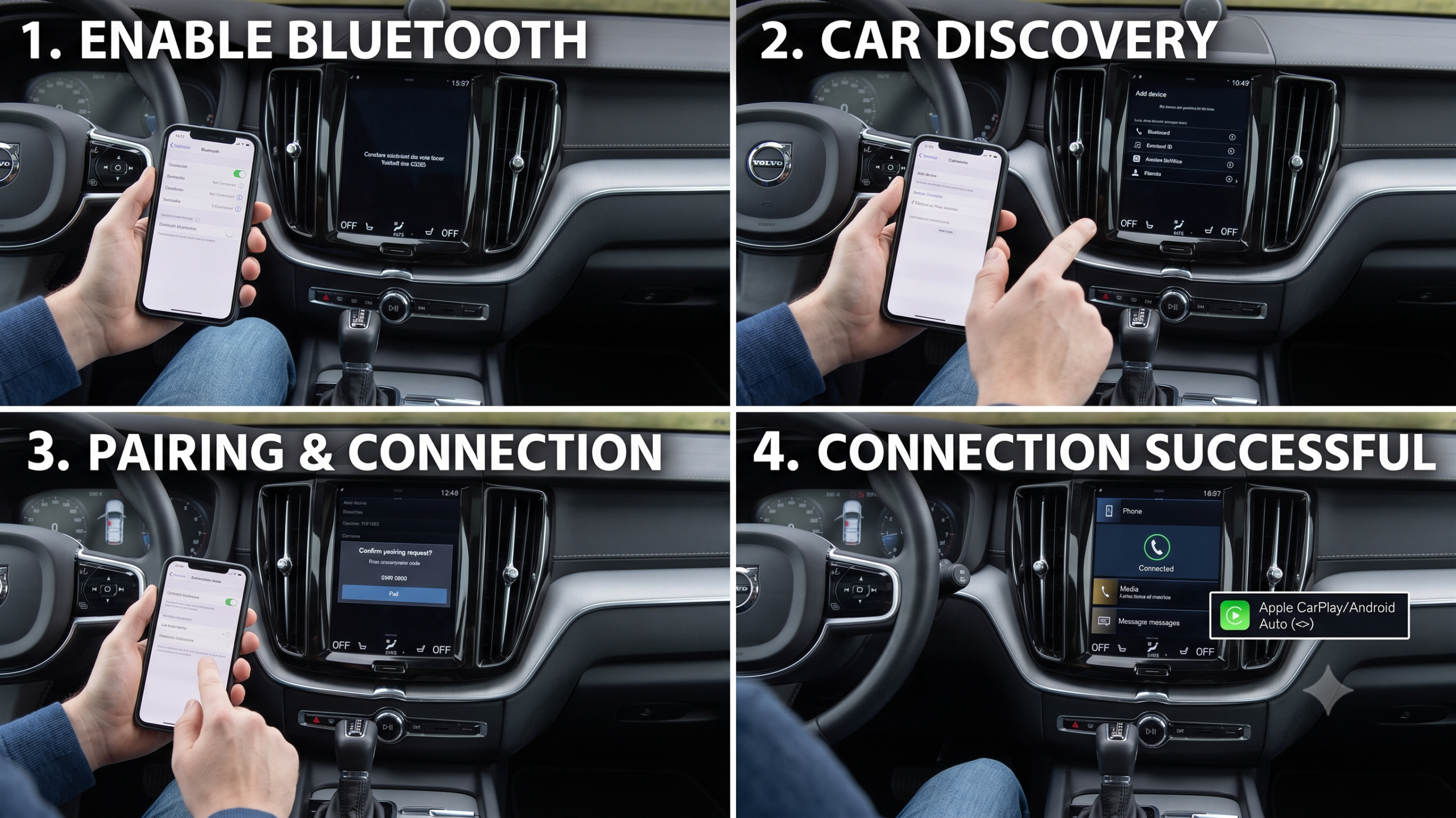 How to Connect Your Phone to a Volvo XC60? Gemini Generated Image hvdgx3hvdgx3hvdg scaled