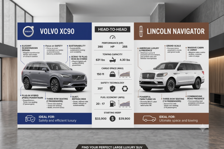 Volvo XC90 vs Lincoln Navigator? Volvo XC90 vs Lincoln Navigator?
