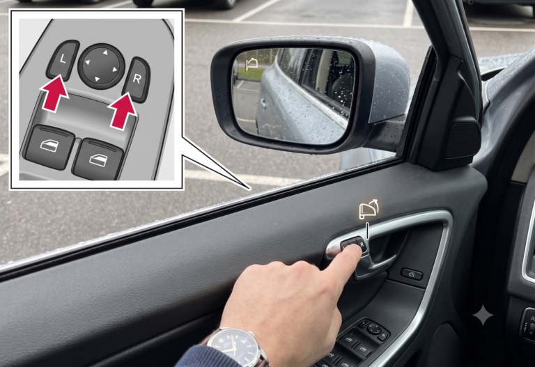 How to Fold Mirrors on a Volvo XC60? How to Fold Mirrors on a Volvo XC60?
