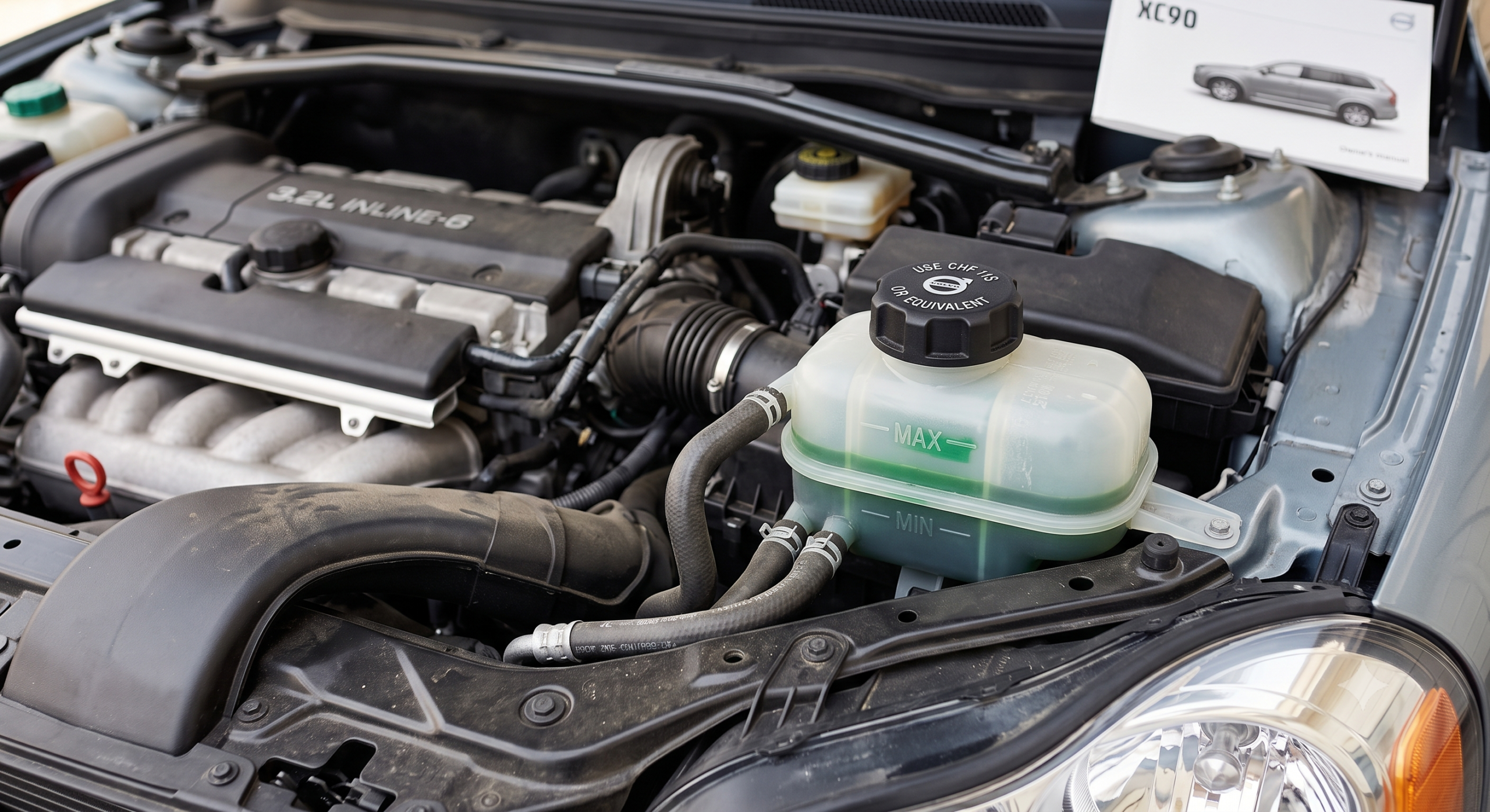 Where Is the Power Steering Reservoir on a 2007 XC90? Gemini Generated Image jeng9ljeng9ljeng scaled