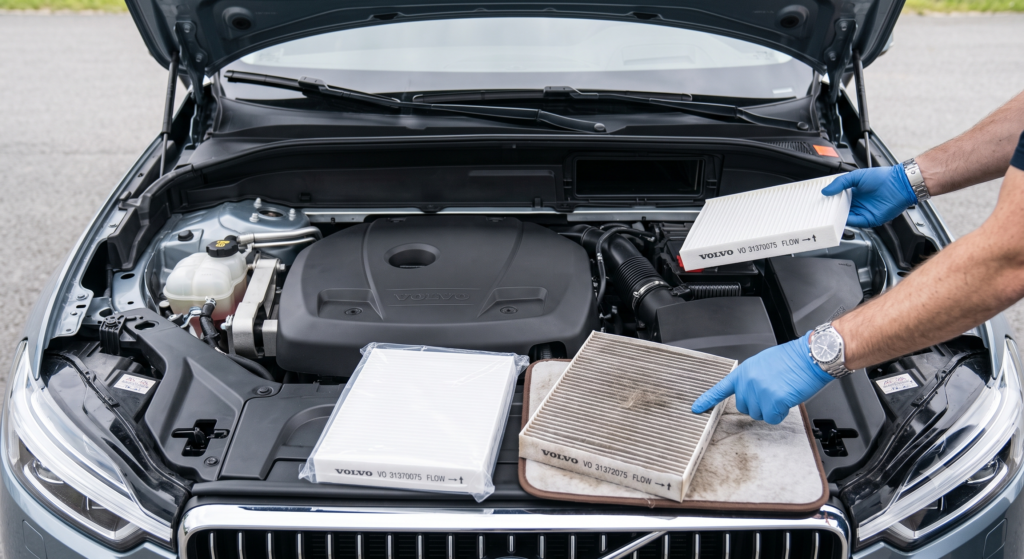 How to Change A/C Filter in Volvo XC60 (In-depth Guide) Gemini Generated Image jv5hr4jv5hr4jv5h