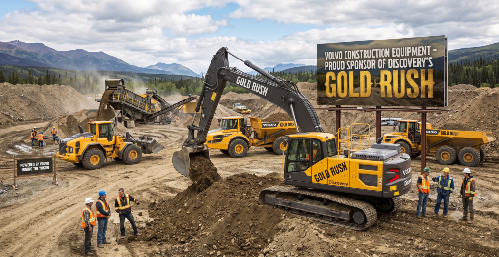 Does Volvo Sponsor Gold Rush? Gemini Generated Image kqyp4ekqyp4ekqyp
