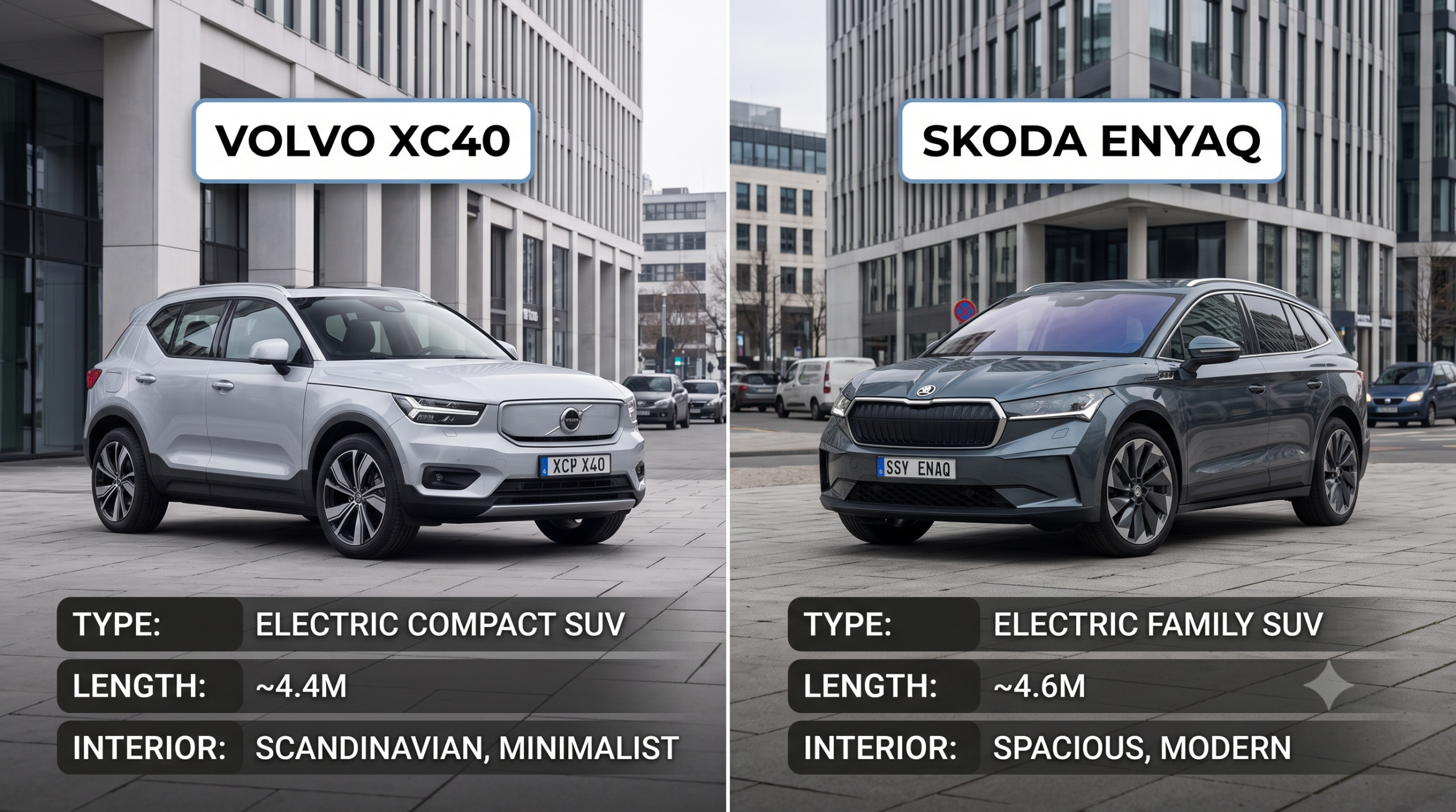 Volvo XC40 vs Skoda Enyaq? Gemini Generated Image l7gso6l7gso6l7gs scaled