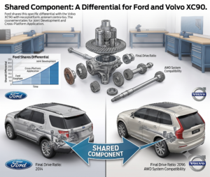 What Ford Shares a Differential With the Volvo XC90?