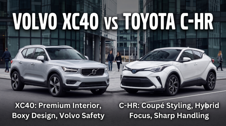 Volvo XC40 vs Toyota C-HR? Volvo XC40 vs Toyota C-HR?
