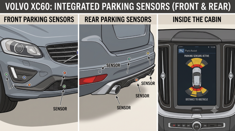 Does the Volvo XC60 Have Parking Sensors? Does the Volvo XC60 Have Parking Sensors?