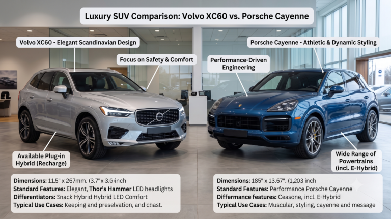Volvo XC60 vs Porsche Cayenne? Volvo XC60 vs Porsche Cayenne?