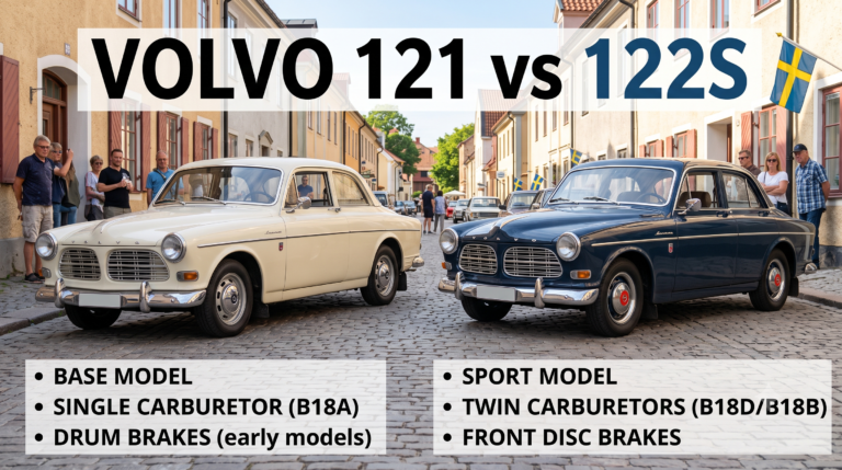 Volvo 121 vs 122? Volvo 121 vs 122?