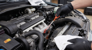 Where Is the Transmission Dipstick on a 2005 Volvo XC90?