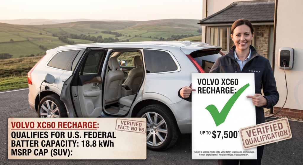 Does the Volvo XC60 Recharge Qualify for Tax Credit? Gemini Generated Image te2avote2avote2a