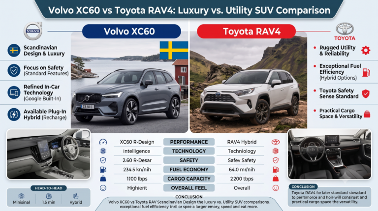 Volvo XC60 vs Toyota RAV4? Volvo XC60 vs Toyota RAV4?